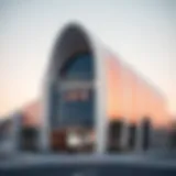 Stunning architectural view of Cinema JBR highlighting its modern design