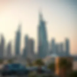 Stunning skyline of Dubai showcasing luxury properties