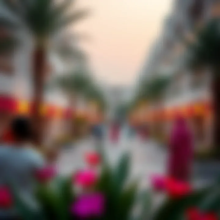 Vibrant community scene in Dubai Silicon Oasis around Le Solarium