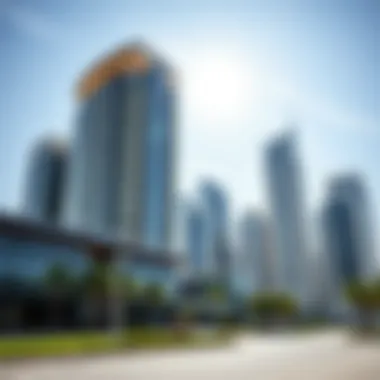 Architectural Marvels of Bay Central Modern architectural design of Bay Central buildings