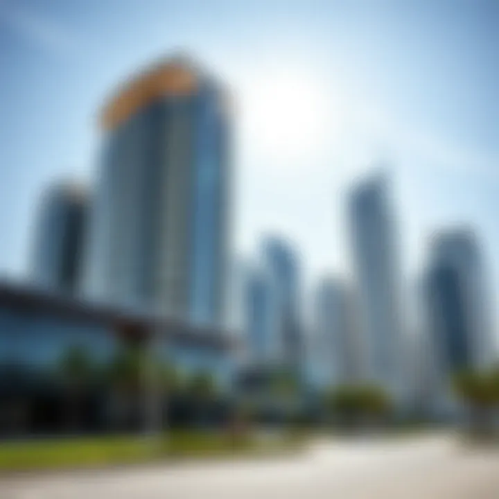 Architectural Marvels of Bay Central Modern architectural design of Bay Central buildings