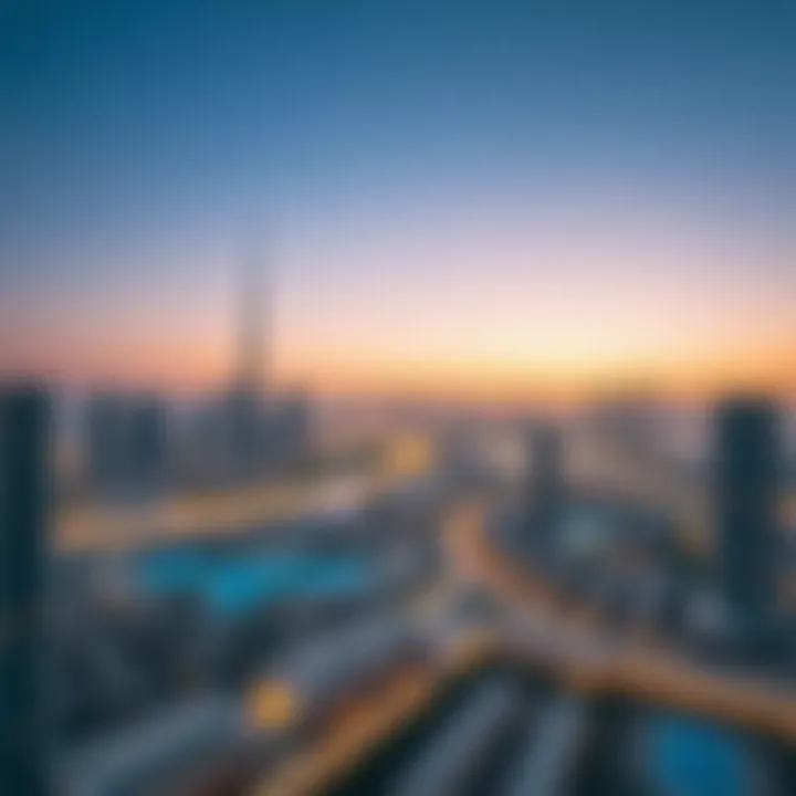 Stunning skyline view from Blue Bells