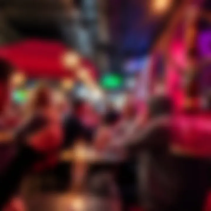 Vibrant Cafe Atmosphere with Friends Group of friends enjoying shisha in a vibrant cafe atmosphere