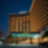 Luxurious exterior view of Delta Hotel JBR