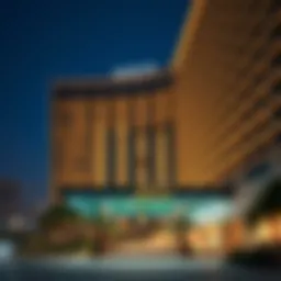 Luxurious exterior view of Delta Hotel JBR