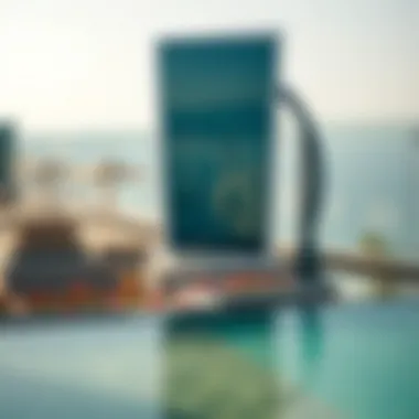 Stunning beach view from Delta Hotel JBR