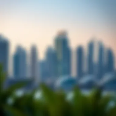 Luxurious Skyline of Dubai Luxurious skyline of Dubai showcasing modern architecture