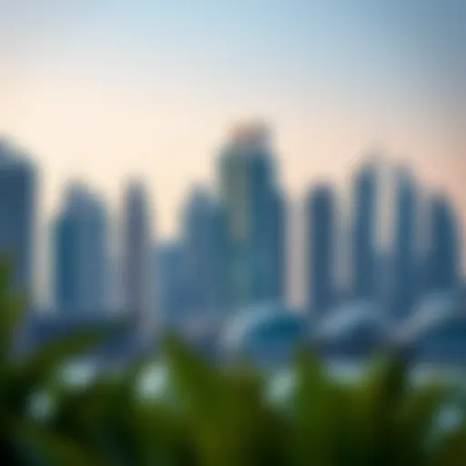 Luxurious Skyline of Dubai Luxurious skyline of Dubai showcasing modern architecture