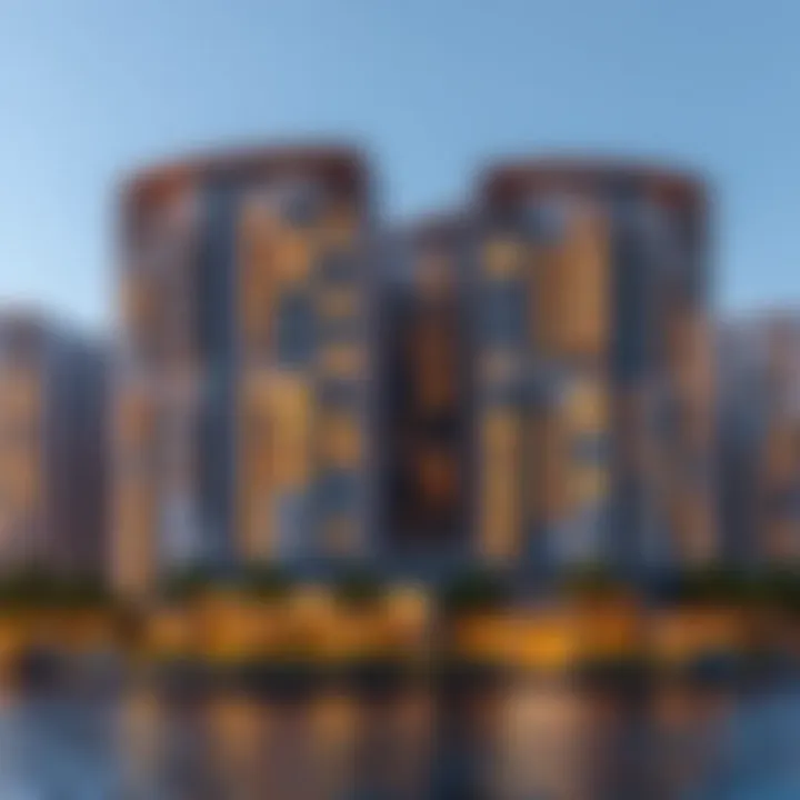 Waterfront Apartment Living Modern apartment buildings near waterfront views