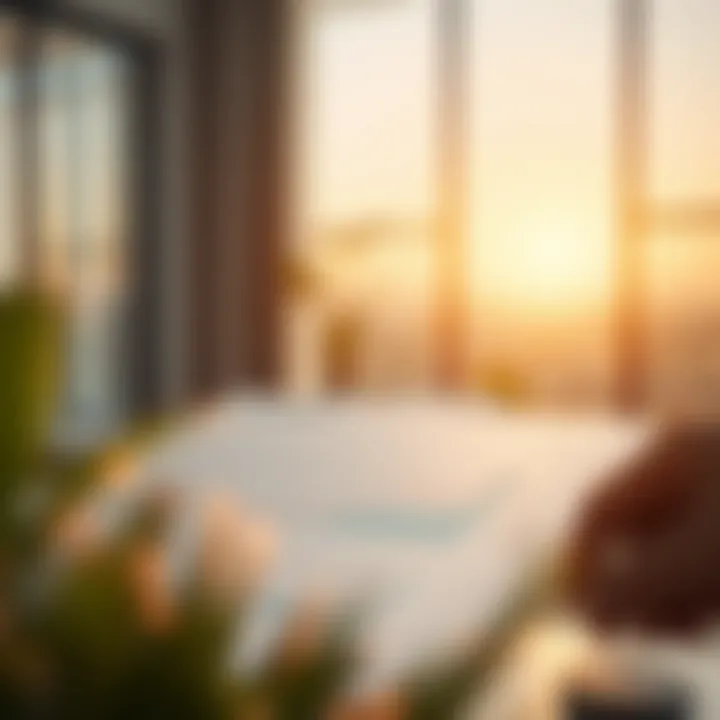 Real estate market analysis chart depicting property trends