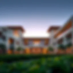 Stunning architectural design of Dubai Hills Mulberry showcasing modern luxury.