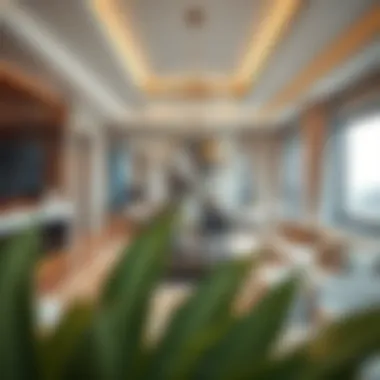 Elegant interior of a luxury rental property in Dubai