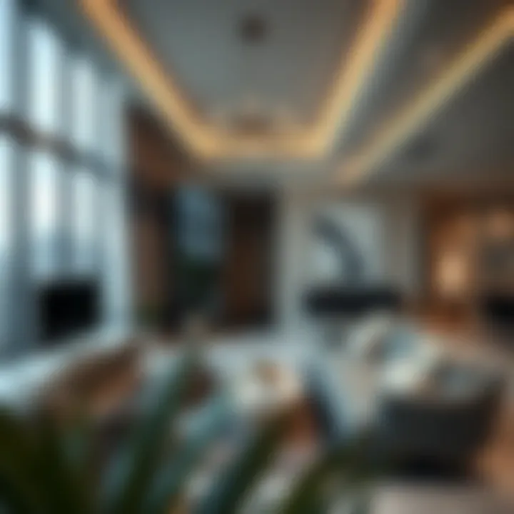 Chic and Contemporary Luxury Apartment Interior Modern luxury apartment interiors with exquisite design elements