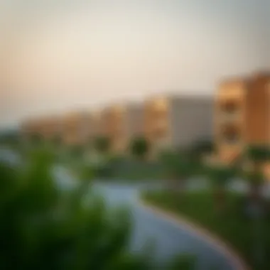 Luxurious residential community in MBZ City with green spaces