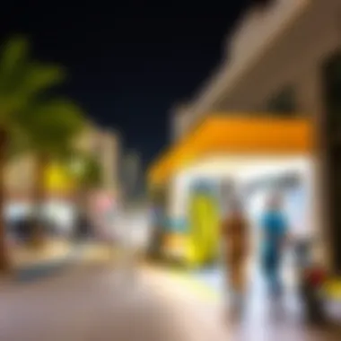 Community Life Surrounding Al Quoz Metro Vibrant community life around Al Quoz metro station