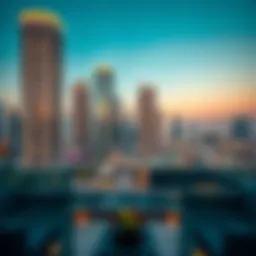 Luxury high-rise apartments in Dubai