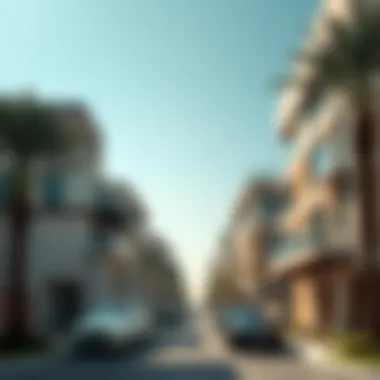 Exploring Dubai's Trendy Neighborhoods Trendy neighborhood showcasing modern architecture