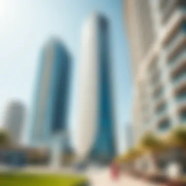 The stunning architectural design of One Tower Barsha Heights