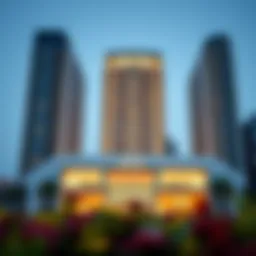 Exterior view of the Silver Tower DMCC showcasing its modern architecture