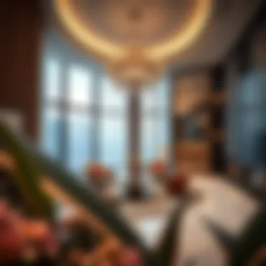 Luxurious interior of a Sparkle Towers residence highlighting modern design