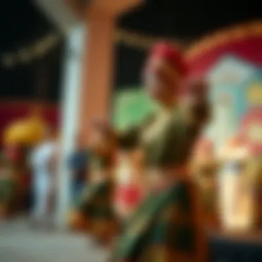 Traditional Dance at Summer Cultural Festivities Cultural event showcasing traditional UAE dance