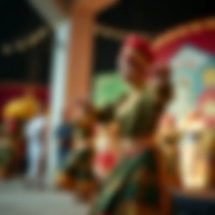 Traditional Dance at Summer Cultural Festivities Cultural event showcasing traditional UAE dance