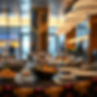 Gourmet Dining Options in Airport Lounges Gourmet dining options available at Dubai Airport lounge