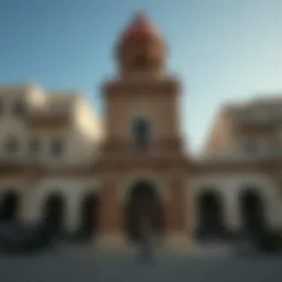 Historic architecture in Deira showcasing cultural heritage