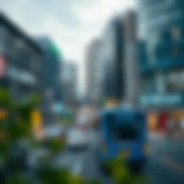 Public transportation options near Dragon Mall