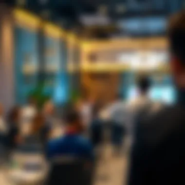 A networking event for freelancers in Dubai