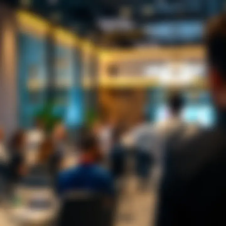 A networking event for freelancers in Dubai