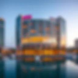 Stunning exterior view of Kiko Marina Mall showcasing modern architectural design