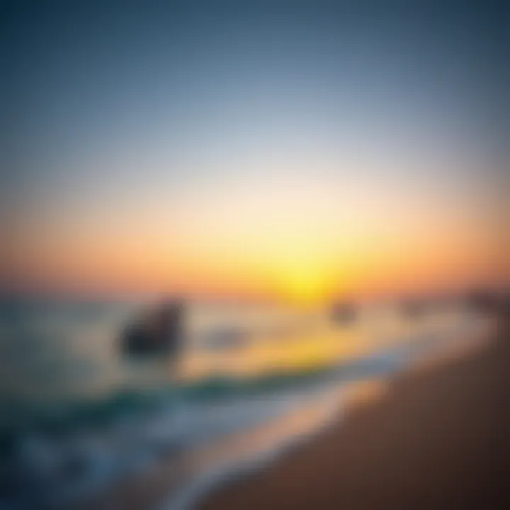 Kite Beach at Dusk Stunning sunset over Kite Beach, showcasing natural beauty