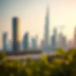 Iconic Dubai skyline featuring Lootah Engineering projects
