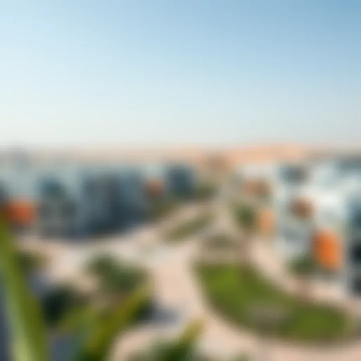 Sustainable Community Areas in Masdar City Community spaces and green parks in Masdar City