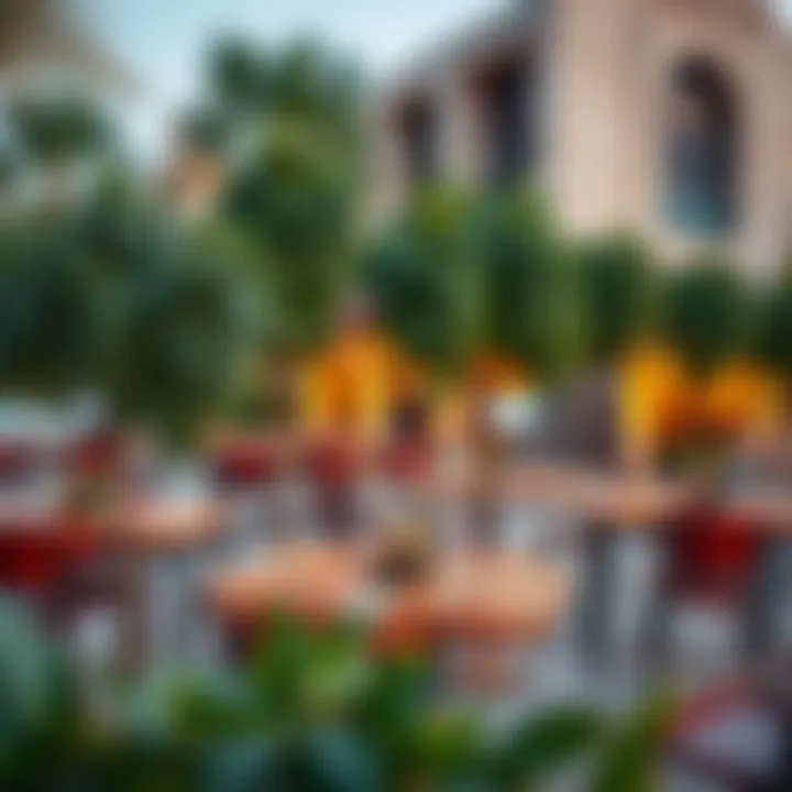 Local dining options around Al Nahda