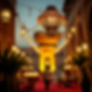 Traditional Emirati decorations during the holy month of Ramadan
