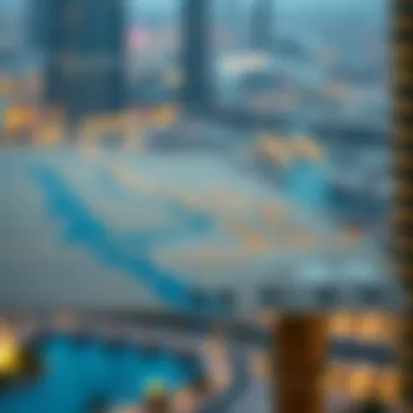 Map highlighting various Free Zones in Dubai catering to different industries