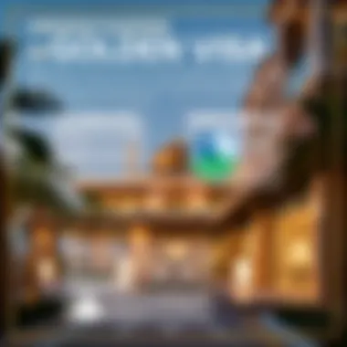 Understanding Golden Visa Eligibility Infographic detailing eligibility criteria for Golden Visa in Dubai