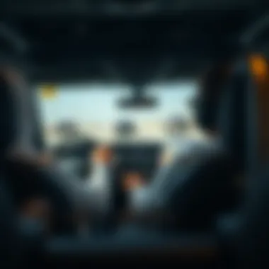 Driving simulation practice in UAE