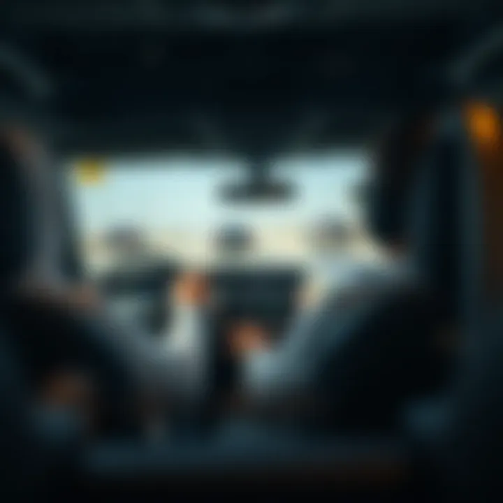 Driving simulation practice in UAE