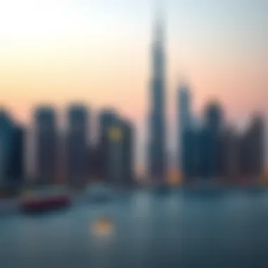 Stunning skyline of Dubai showcasing iconic architecture