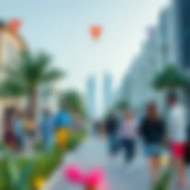 Diverse community enjoying outdoor leisure activities