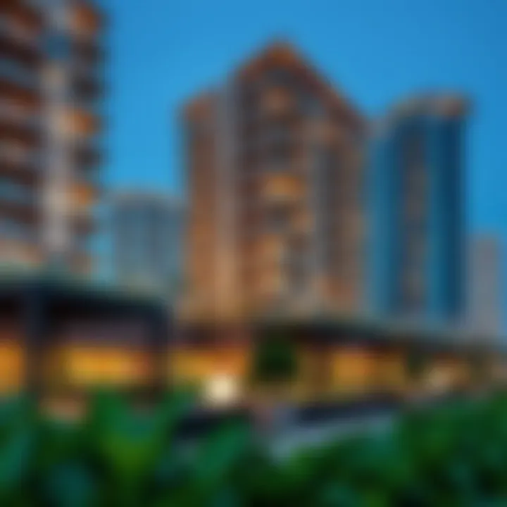 Innovative eco-friendly building designs in Dubai Marina