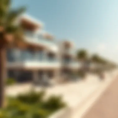 Luxurious Living in Palm Jebel Ali Rendering of luxurious residences within Palm Jebel Ali.