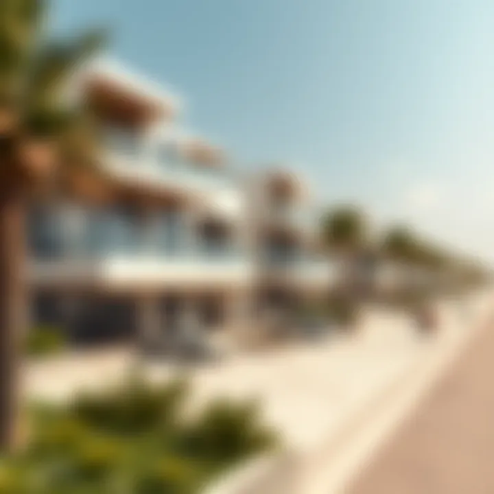 Luxurious Living in Palm Jebel Ali Rendering of luxurious residences within Palm Jebel Ali.