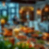 Traditional suhoor spread showcasing local delicacies