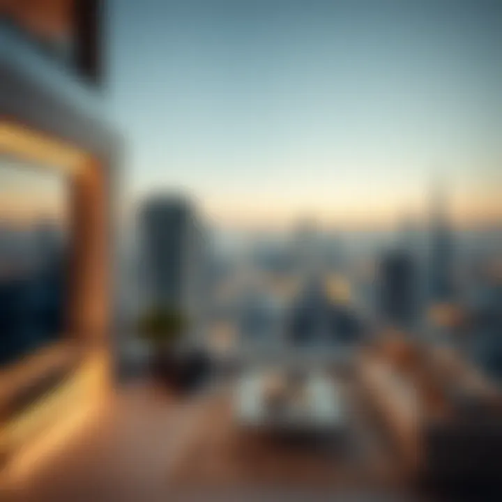 Luxury apartment showcasing the cost of housing in Dubai