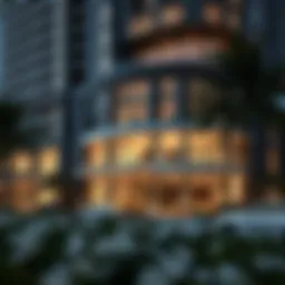 Luxurious exterior view of The Promenade by Vincitore