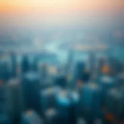 Aerial view of Dubai's skyline representing the rental market.
